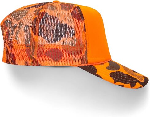 Livin' Off That Blue Collar Dollar Foam Mesh Back Trucker Hat | Funny Premium Adjustable Snapback Hats for Men & Women in Saudi Arabia