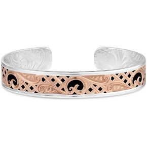 Montana Silversmiths Sunrise Mesa Longhorn Cuff Bracelet in Saudi Arabia