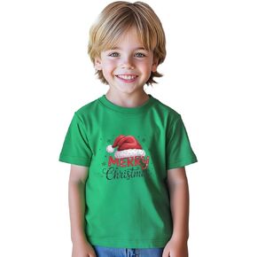 Toddler Boys Girls Christmas Shirt for Kids Ugly Funny Xmas T-Shirt Short Sleeve Cotton Tee Top 2-8 Years in Saudi Arabia