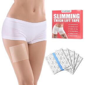 شريط رفع الفخذ للبشرة الرخوة، رقعة رفع فورية للساقين، شرائط لاصقة شفافة لرفع الجلد المترهل على الفور، شريط مقاوم للماء للجسم مقاوم للعرق للنساء in Kuwait