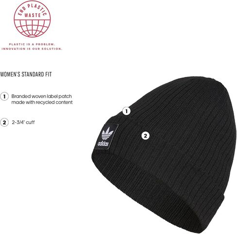 Adidas Originals Womens Women's Originals Rib 2.0 Beanie in Saudi Arabia