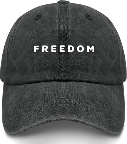 Freedom Hat Men Funny Dad Hats Birthday Gifts for Women in Saudi Arabia