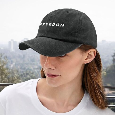 Freedom Hat Men Funny Dad Hats Birthday Gifts for Women in Saudi Arabia