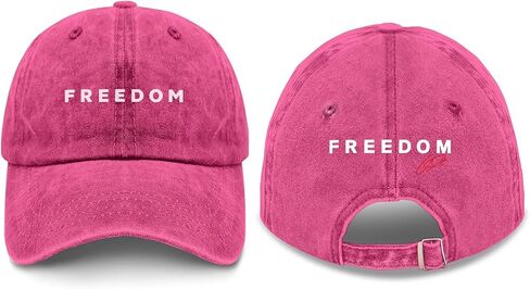 Freedom Hat Men Funny Dad Hats Birthday Gifts for Women in Saudi Arabia