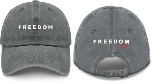 Freedom Hat Men Funny Dad Hats Birthday Gifts for Women in Saudi Arabia