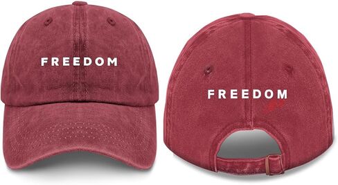 Freedom Hat Men Funny Dad Hats Birthday Gifts for Women in Saudi Arabia