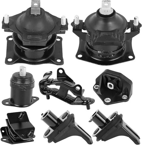 Engine Motor Mounts Set - Compatible with Acura MDX 2007-2013 3.7L, Replace# A4526HY A65016 A4527HY, Set of 3 in Kuwait