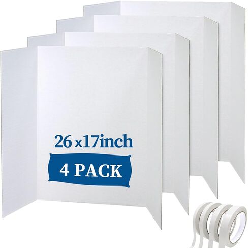 4 PCS TRIFOLD Poster Poster Poster Posterdize Fair Science Fair Poards in Saudi Arabia