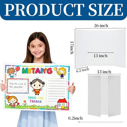 4 PCS TRIFOLD Poster Poster Poster Posterdize Fair Science Fair Poards in Saudi Arabia