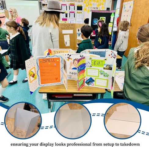 4 PCS TRIFOLD Poster Poster Poster Posterdize Fair Science Fair Poards in Saudi Arabia