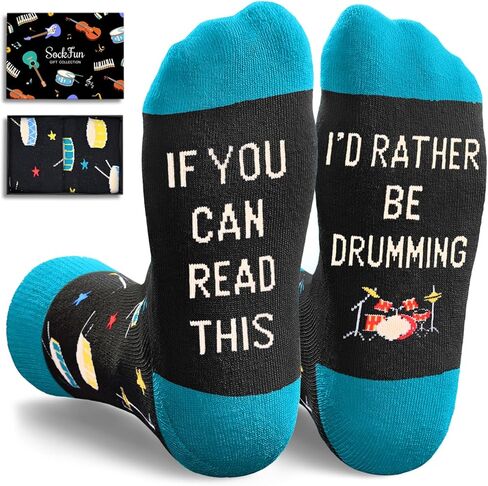 Sockfun Music Themed Gifts for Men Women - Note Gifts for Lovers Teens, Socks for Teacher in Kuwait