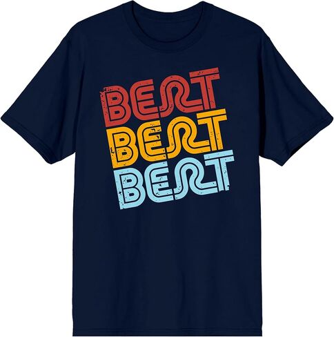Bioworld Bert Kreischer Bert Bert Bert Men's Navy Crew Neck Short Sleeve T-Shirt in Saudi Arabia