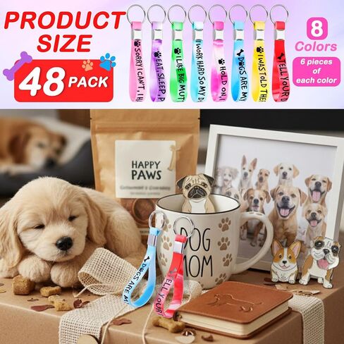 Sureio 48 Pcs Mothers Day Mom Word Silicone Keychain Happy Mother's Day Gift Colorful Silicone Key Ring Accessories for Mother Goodie Women Employee Teacher Appreciation Gifts Party Favors in Saudi Arabia