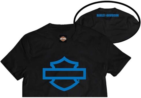 Harley-Davidson Little Boys' Bar & Shield Short Sleeve T-Shirt, Black 1580057 in Kuwait