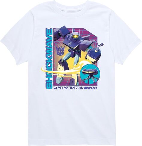 Transformers - Earth Spark - Shockwave- Youth Short Sleeve T-Shirt in Saudi Arabia