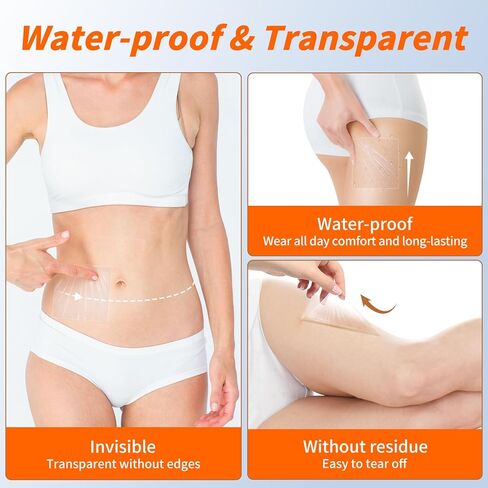 شريط رفع الفخذ للبشرة الرخوة، رقعة رفع فورية للساقين، شرائط لاصقة شفافة لرفع الجلد المترهل على الفور، شريط مقاوم للماء للجسم مقاوم للعرق للنساء in Kuwait