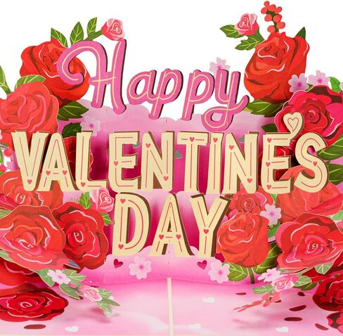 Paper Love3D Love Astronaut Pop Up Card, Gift for Birthday, Wedding, Anniversary, Mothers Day, Get Well, All Occasion - 5" x 7" Cover - Includes Envelope and Note Tag in Kuwait