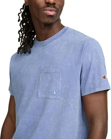 Champion Mens Vintage Wash Pocket T-Shirt in Saudi Arabia
