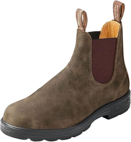 Blundstone Unisex Classic Boot, Color Rustic Brown, Size: AU 11 (US Men's 12) Model #585 in Saudi Arabia
