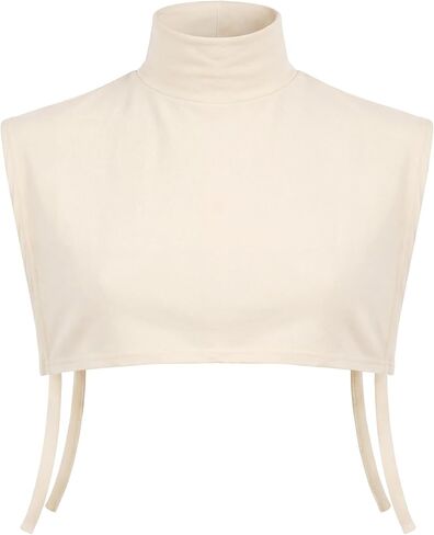 Fake Detachable Turtleneck Collar Dickey Collar Half Mock Turtleneck for Men Women in Saudi Arabia