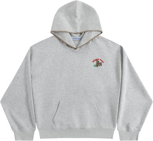 Aelfric Eden Towel Embroidery Dachshund Pullover Hoodie Vintage Dog Graphic Hoodies Streetwear Hooded Sweatshirt Unisex in Saudi Arabia