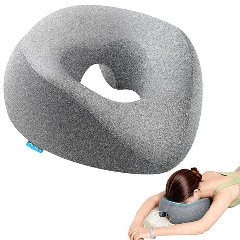 Face Down Pillow - Adjustable Memory Foam Stomach Sleeping Pillow - Face Down Pillow After Eye Surgery - Massage Headrest for Bed - and Prone Cushion for Rest and Recovery Reimagined in Saudi Arabia