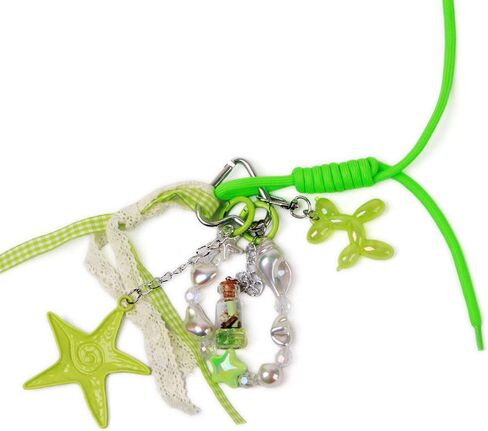 لطيف حقيبة سحر المفاتيح القلب حقيبة يد الملحقات سلاسل المفاتيح ديكور للنساء الفتيات محفظة زخرفة in Kuwait