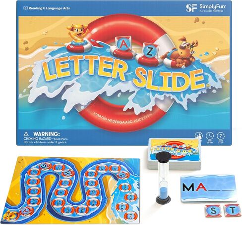 SimplyFun Arctic Riders - Educational & Fun Math Games for Kids - Practice Your Addition & Subtraction Skills - 2 to 4 Players, for Kids 7 & Up in Kuwait