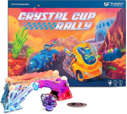 SimplyFun Arctic Riders - Educational & Fun Math Games for Kids - Practice Your Addition & Subtraction Skills - 2 to 4 Players, for Kids 7 & Up in Kuwait