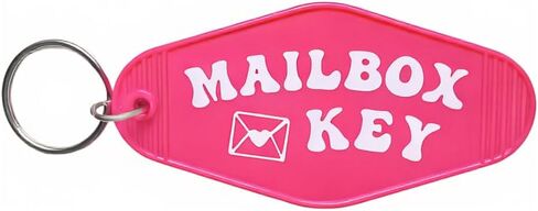 Mailbox Key Keychain Black Mail Key Ring Motel Key Chain in Saudi Arabia