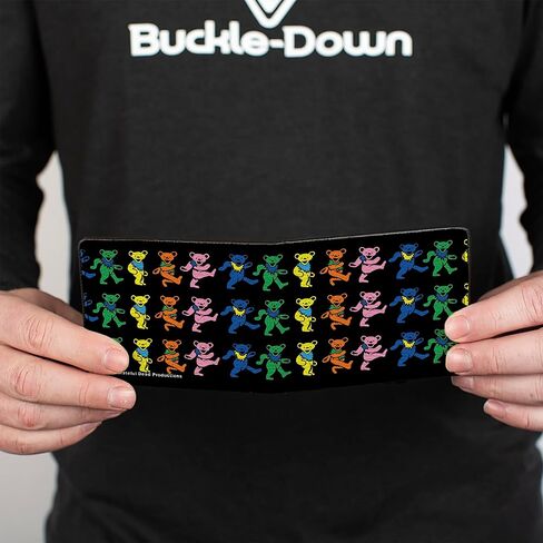 محفظة ثنائية الطي بإبزيم، Grateful Dead، 4.0 × 3.5 بوصة in Saudi Arabia