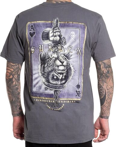 Sullen Men's Animal Kingdom Tee Lifestyle Graphic Artist Series Premium Fit Short Sleeve T-Shirt in Saudi Arabia