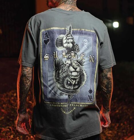 Sullen Men's Animal Kingdom Tee Lifestyle Graphic Artist Series Premium Fit Short Sleeve T-Shirt in Saudi Arabia