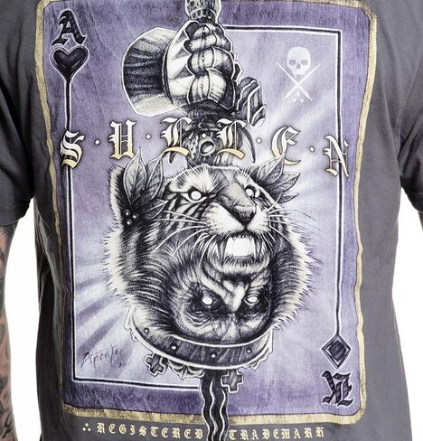 Sullen Men's Animal Kingdom Tee Lifestyle Graphic Artist Series Premium Fit Short Sleeve T-Shirt in Saudi Arabia