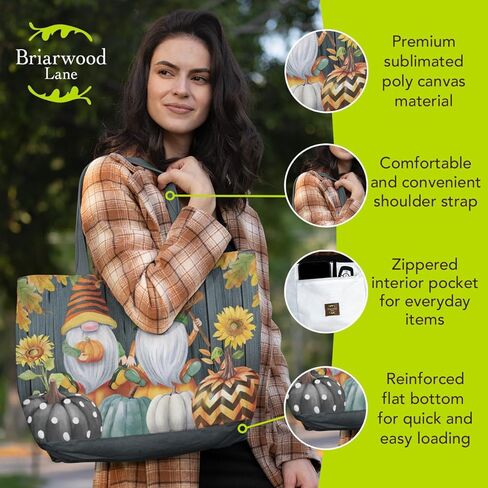 Briarwood Lane Tote Bags 14" x 15" x 7" 2022 Collection in Saudi Arabia