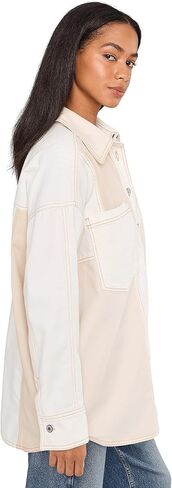 Free People Womens Ivory Mountain Roads Shirt in Saudi Arabia
