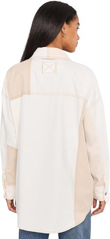 Free People Womens Ivory Mountain Roads Shirt in Saudi Arabia