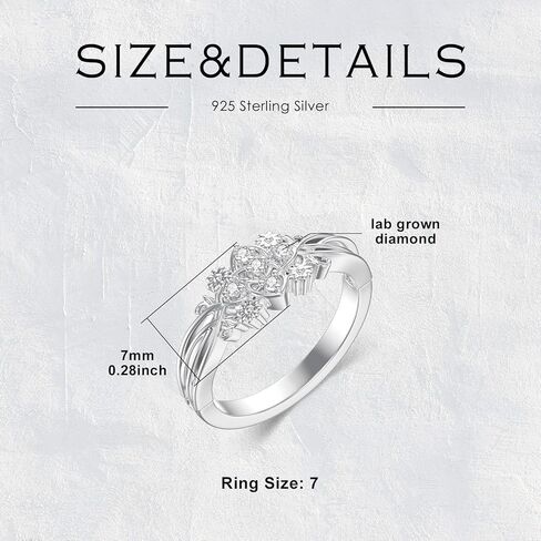 Diamond Celtic Knot Ring for Women 925 Sterling Silver Band Ring with Lab Grown Diamond Jewelry Gifts in Saudi Arabia