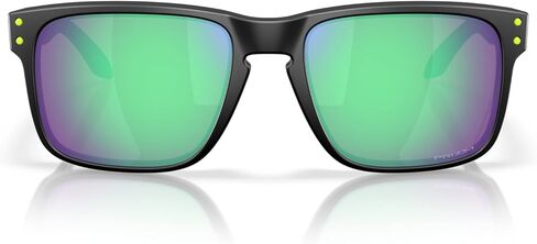 Oakley OO9244 Holbrook Low Bridge Fit Sunglasses, Matte Black/Prizm Road Jade, 56 mm in Kuwait