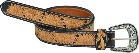حزام جلدي عالي التحمل بلمسة نهائية يدوية من Afilare Western Belt للرجال والنساء 30AB116 in Saudi Arabia