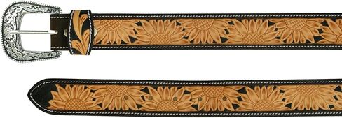 حزام جلدي عالي التحمل بلمسة نهائية يدوية من Afilare Western Belt للرجال والنساء 30AB116 in Saudi Arabia
