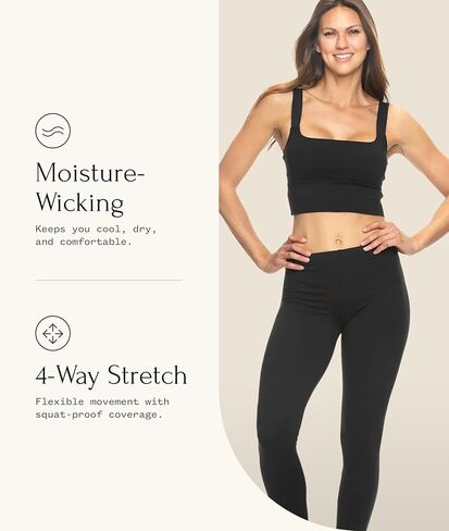 Sueded Athletic Leggings 4-Pack in Saudi Arabia