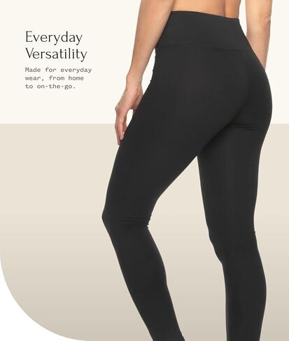 Sueded Athletic Leggings 4-Pack in Saudi Arabia