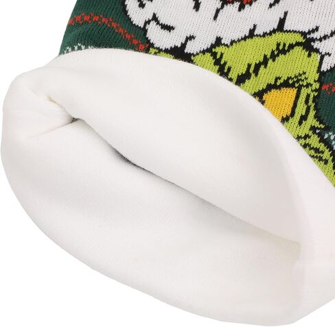 Bioworld The Grinch Fair Isle Jacquard Acrylic Santa Hat in Saudi Arabia