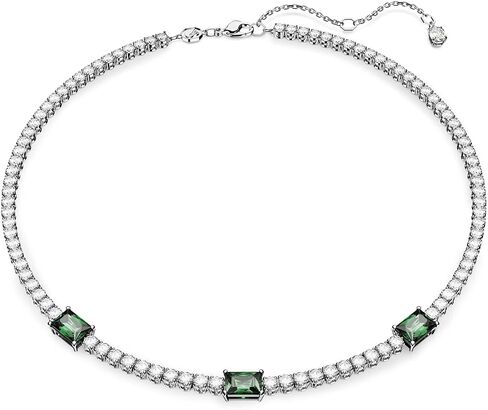 Swarovski Necklace Matrix Tennis 5666168 green in Saudi Arabia