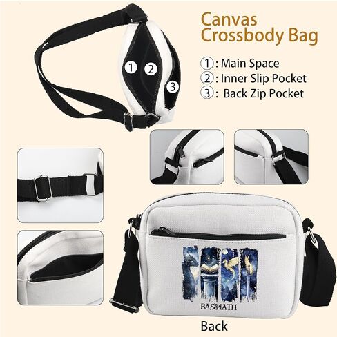 WCGXKO Literature Themed Crossbody Bag Iron Flame Gift Dragon Rider Merch in Saudi Arabia