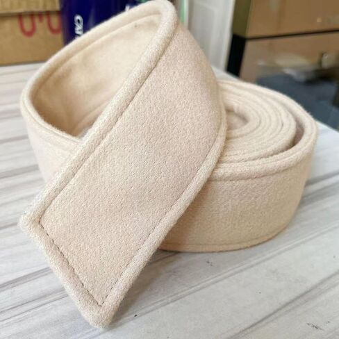 Women Woolen Overcoat Waist Belt Trench Coat Belt for Sweaters Woolen Coat Double sided coat belt Trench coat accessory in Saudi Arabia
