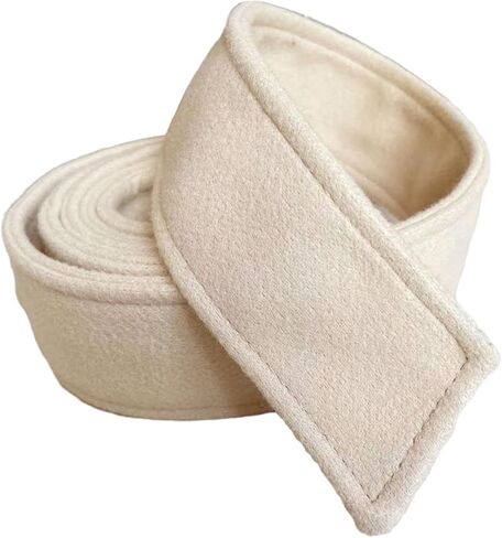Women Woolen Overcoat Waist Belt Trench Coat Belt for Sweaters Woolen Coat Double sided coat belt Trench coat accessory in Saudi Arabia