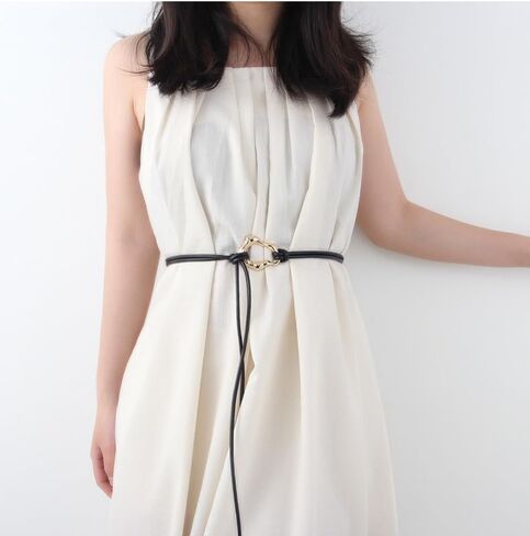Rope Belt for Women Fall Dresses Belts Thin Tie Waist Skinny Faux Leather Belts Renaissance Accessories Halloween in Kuwait