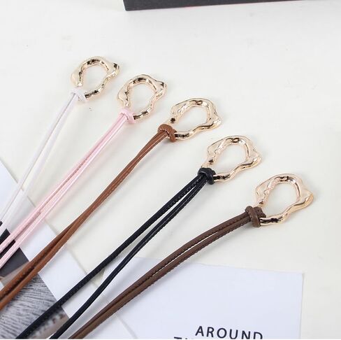 Rope Belt for Women Fall Dresses Belts Thin Tie Waist Skinny Faux Leather Belts Renaissance Accessories Halloween in Kuwait